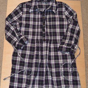 Apt. 9 Plaid Tie Waist Dress